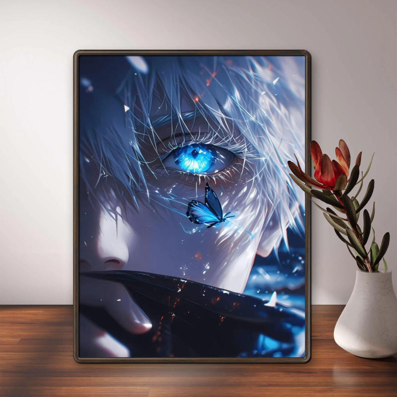 Description Picture 5 of itemAnime Jujutsu Kaisen Gojo Satoru Diamond Embroidery Painting Cartoon TV Series Cross Stitch Kits Picture Mosaic Craft Home Decor