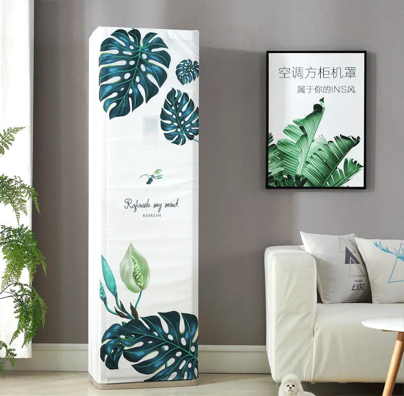 Description Picture 2 of itemPolyester fiber square cabinet machine cover vertical air conditioner home fabric Korean style dust cover