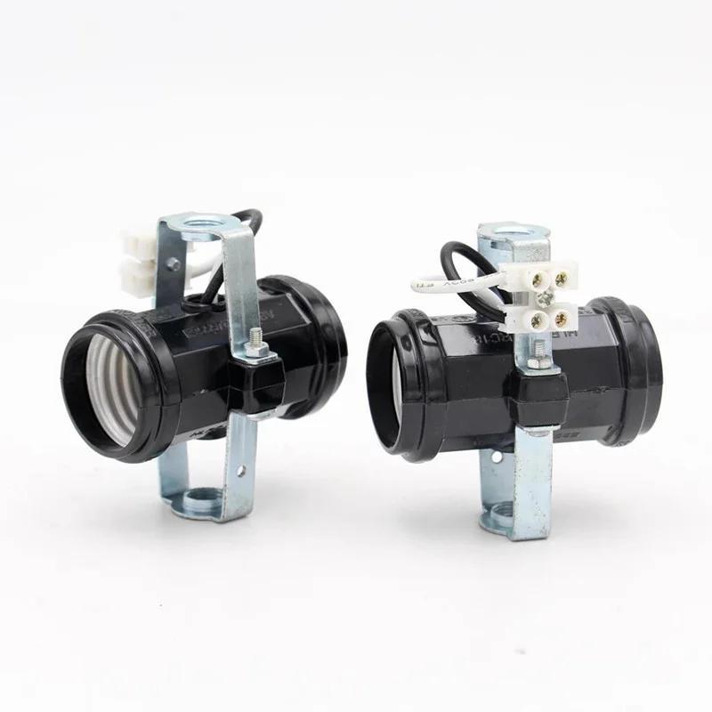 Description Picture 3 of itemE26 E27 Double Lamp Holder 2/3/4/5 Heads Bulb Lamp Socket Vintage Pendant Light Base Fixtures