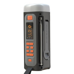 4500mAh Emergency AM/FM/SW Radio Power Bank Phone Charger USB C/Solar/Hand Crank Charging Portable Emergency Radio Wind Up Radio