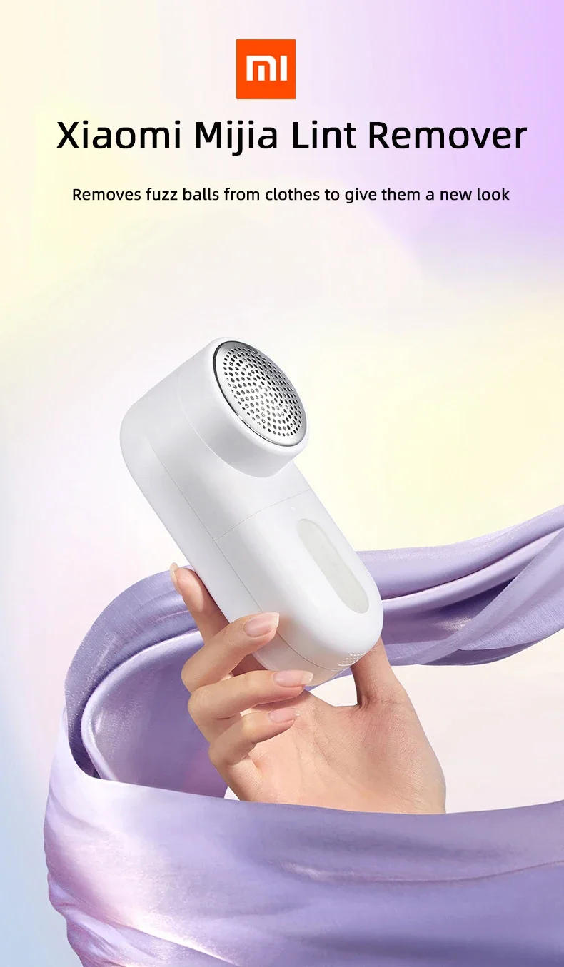 Description Picture 2 of itemIconic Brand Mijia Lint Remover and Cutter, Portable USB Electric Pellets Lint Remover Machine Clothes Fabric Shaver Hair Ball Trimmer