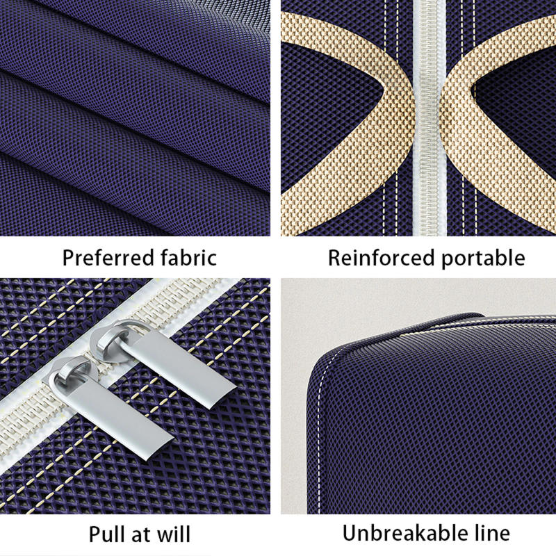 Description Picture 6 of itemFoldable Large Capacity Clothing,Quilt Storage Bag,Dust-Proof and Removable,Sturdy,Travel,Moving Doggy Bag,Space Saving