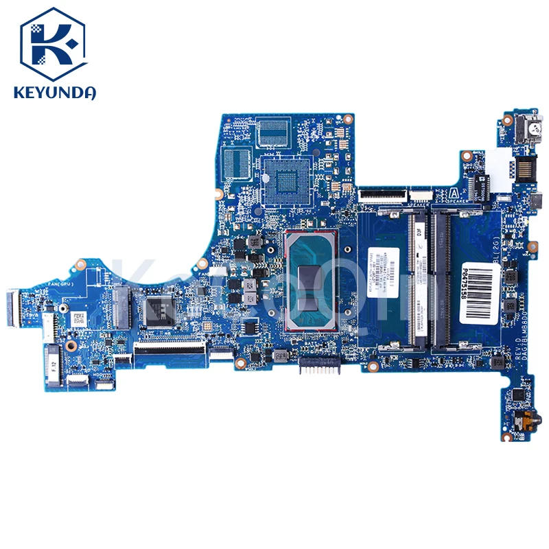 Description Picture 2 of itemFor HP Pavilion 15-CS Notebook Mainboard DAG7BLMB8D0 L67287-601 L67288-601 L76585-601 I5 I7 10th Gen GPU 2G Laptop Motherboard
