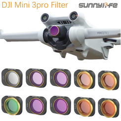 Sunnylife Lens for DJI Mini 3 Pro Filters ND CPL 4/8/16/32 /64 Drone Gimbal Film Glass for DJI Mini 3 Filter Camera Accessories