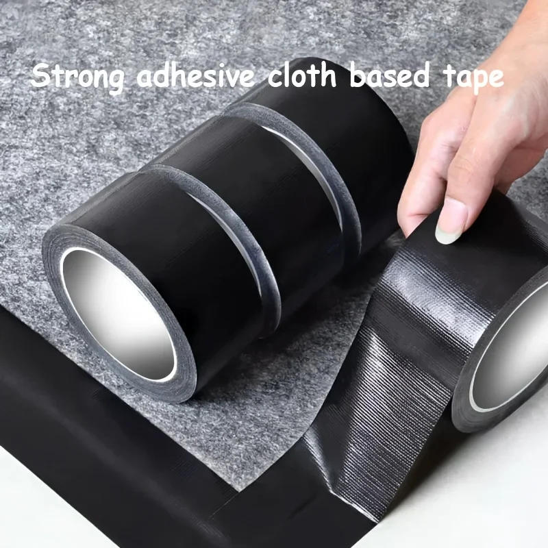 Description Picture 3 of item5/10m Fabric Tape with Black Scotch Pipeline Protection, Door and Window Sealing,tent Repair Cushion Repair, Carpet Pasting