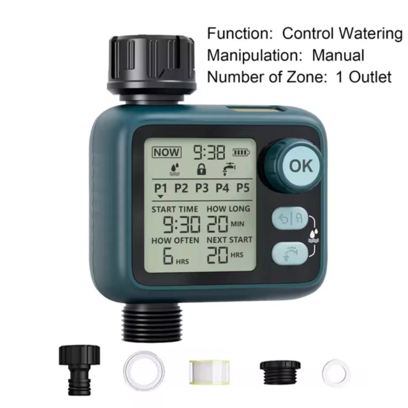 Description Picture 2 of itemIntelligent Smart Automatic Water Timer  Garden, Digital Irrigation Machine with 1/2/3 Zones, Outdoor Use to Save Water & Tim
