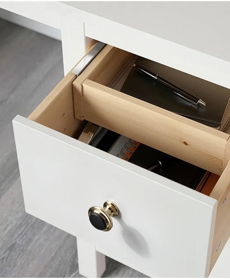 Description Picture 5 of itemModern Minimalist Zinc Alloy Gold Black Cabinet Handles Solid Drawer Knobs Kitchen Cupboard Door Pulls Furniture Hardware Handle