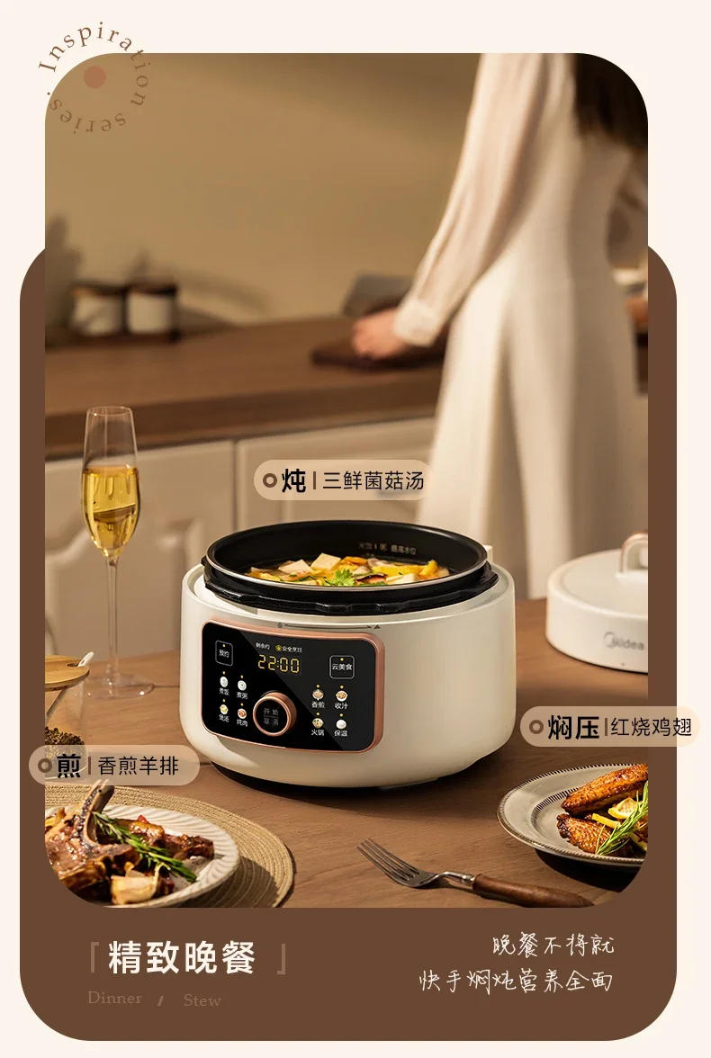 Description Picture 6 of itemElectric Kitchen Appliance Pots Cooking Pressure Cooker Multifunctional Household Intelligent 4L Multicooker-cooker Multi 220v