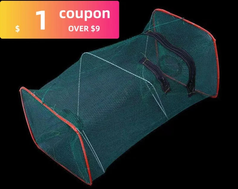 Description Picture 2 of itemNet Trap for Fish Single Layer Mesh Fishing Carpfishing Fishnet Freshwater Sport Monofilament Articles Equipment Material Float