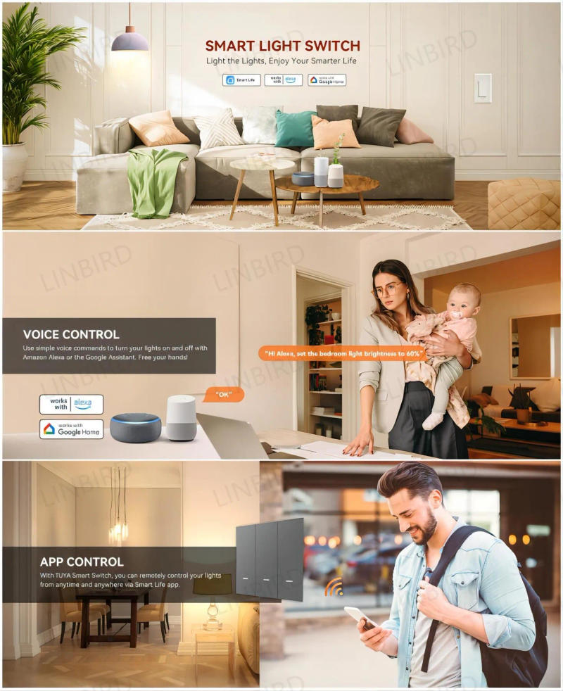 Description Picture 2 of itemST1 Series Smart TUYA ZIGBEE Ultra Thin Aluminum Magnetic Track Light 6mm No Cell Required High Hardness Modern Flexible Fixture