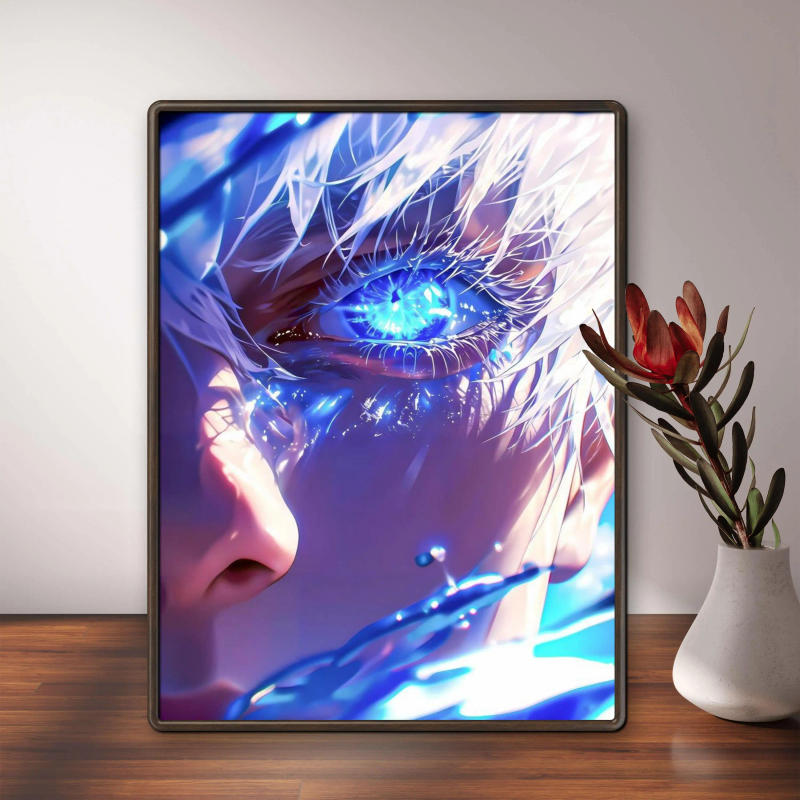 Description Picture 3 of itemAnime Jujutsu Kaisen Gojo Satoru Diamond Embroidery Painting Cartoon TV Series Cross Stitch Kits Picture Mosaic Craft Home Decor