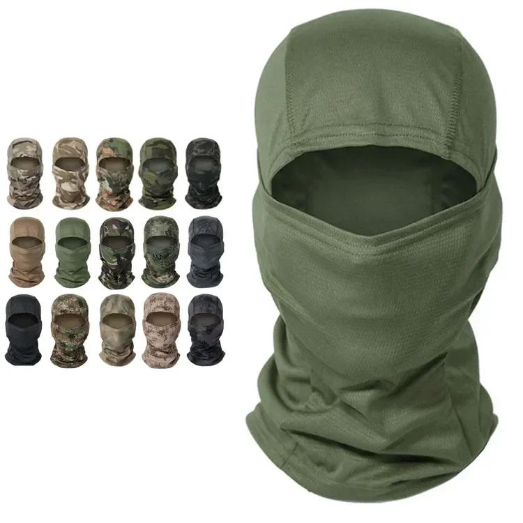 Description Picture 2 of itemMulticam Tactical Balaclava Full Face Mask Shield Cover Cycling Airsoft Hunting Hat Camouflage Balaclava Scarf