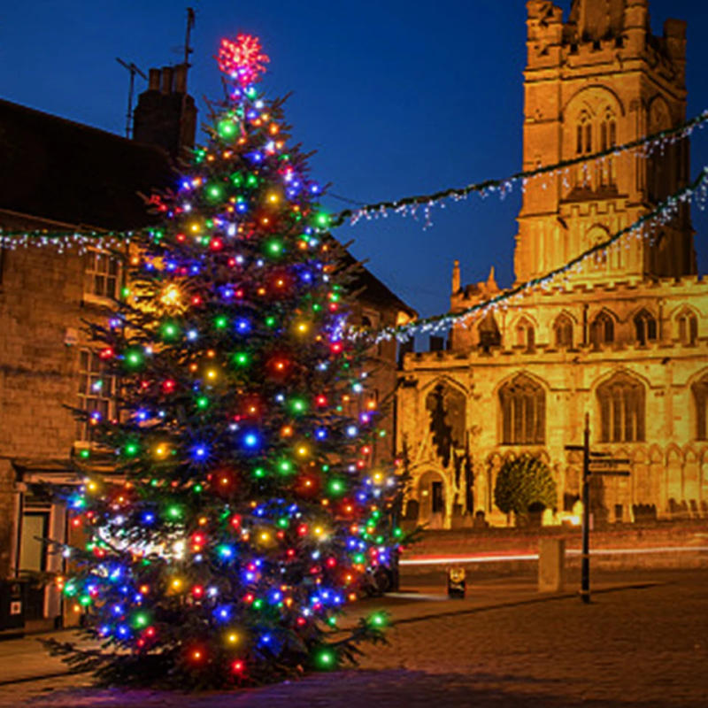 Description Picture 2 of item1200mA Large Solar Panel LED Solar Lights Garden String Light Outdoor Yard Fence Decoration Garland Lawn Lamp 100m 30m 20m 24V