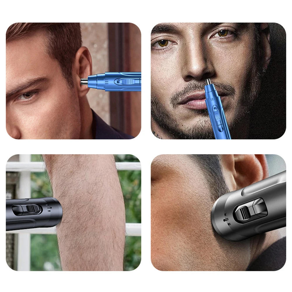 Description Picture 3 of itemElectric Nose Hair Clipper Shaver Portable USB Rechargeable Nose Ear Trimmer Waterproof Durable Beard Trimmer Face Care for Men