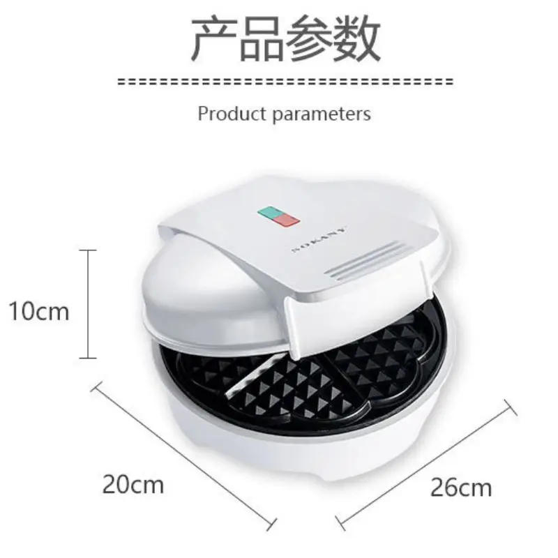 Description Picture 4 of itemWaffle Maker – 5 Slice Heart Shaped Non-Stick Electric Belgian Waffle Maker,waffle Makineleri,Waffle Iron,1000W