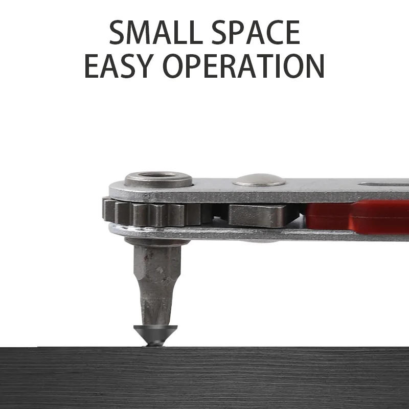 Description Picture 3 of itemMini Ratchet Wrench Hexagon Torx Bidirectional Control Screwdriver Drill Bit 1/4 Square Drive Sockets Screwdriver Drill Bits