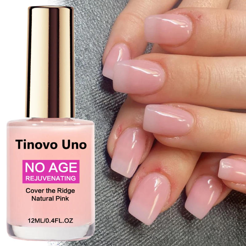 Description Picture 4 of itemTinovo Uno New Nail Strengthener and Growth Treatment No Age Natural Pink Nail Enhancer Hardener for Thin Soft Nails Repair Care