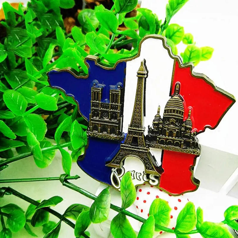 Description Picture 5 of itemParis France Ei-ffel Tower Triumphal Arch European Refrigerator Magnetic Fridge Magnets World Tourist Souvenir Collection Gifts