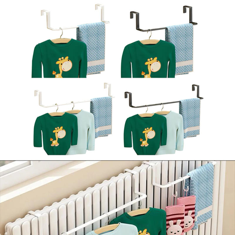 Description Picture 2 of itemRadiator Towel Rail Heating Radiator Hanging Rack Drying Rack Radiator Clothes Drying Rack Kitchen Accessories Hook