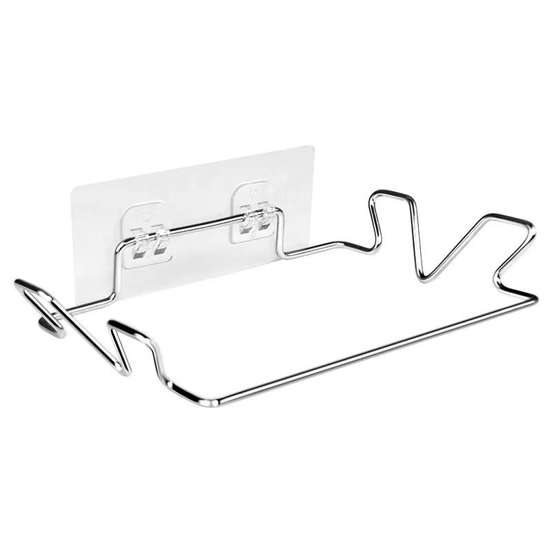 Description Picture 6 of itemKitchen Trash Rack Cabinet Door Garbage Bags Holder Stainless Steel Closet Garbage Storage Holder