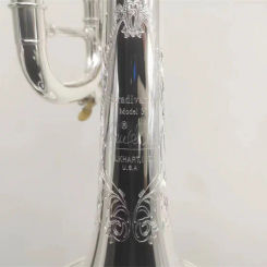 trumpet Stradivarius 180s-37 Anniversary Silver Trumpet Pipe Flat Instrument Brass Strudents