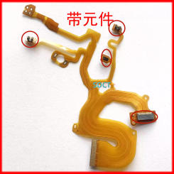 NEW Lens Back Main W730 Flex Cable For SONY DSC-W730 DSC-W830 DSC-WX60 DSC-WX80 W830 WX60 WX80 Digital Camera ( With Socket)