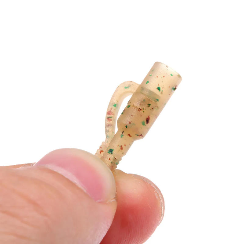 Description Picture 4 of item50Pcs/Sets Fishing Terminal Tackle Safety Lead Clips with Pins Tail Rubber Tubes Carp Fishing Tackle Tools For Outdoor 2023