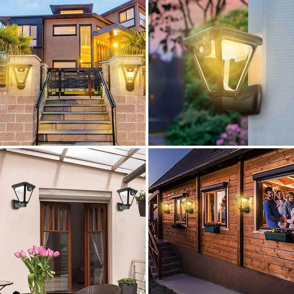 Description Picture 5 of itemSolar Motion Sensor Light Outdoor Waterproof Lighting Dual Purpose Lawn Lamp and Wall Sconce for Garden or Porch