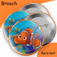 Brooch 4Pcs 2