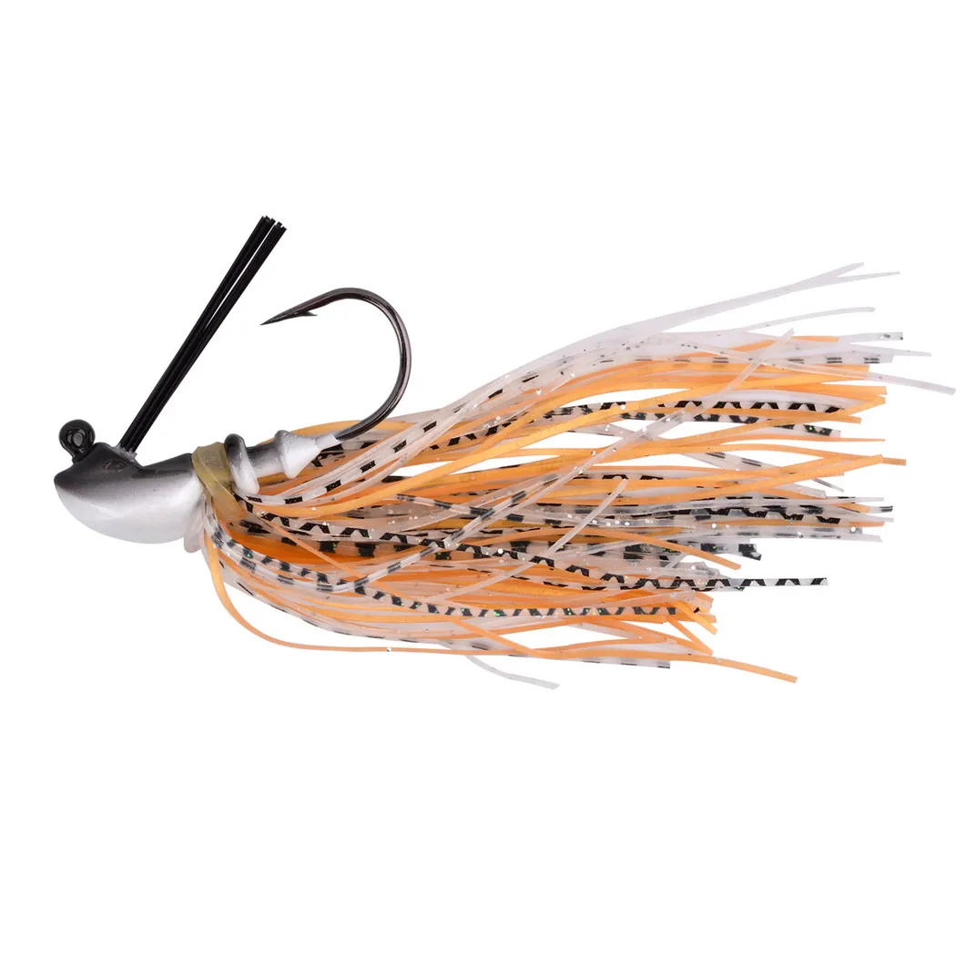 Description Picture 2 of item14pcs Fishing Lures Set Spinner Artificial Bait Skirts Kit Weedless Buzzbait Wobblers for Bass Pike Swimbait Jigs Fishing Bait