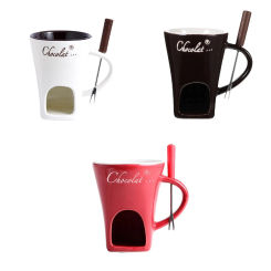 Fondue Mug Anniversary Butter Melting Pot Chocolate Melting Pot