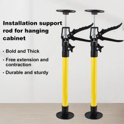 Hanging Cabinet Installation Support Rod Ceiling Cabinet Installation Jack Woodworking Lifting Bracket Telescopic 1pc