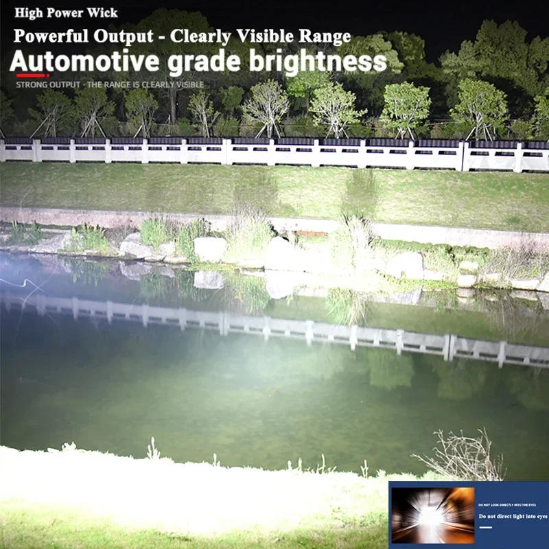 Description Picture 6 of itemPowerful P70 Led Flashlights 5000LM Ultra Bright Tactical Light Emergency Spotlights Telescopic Zoom Light Built-in Battery