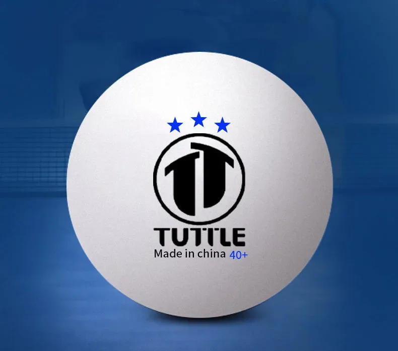 Description Picture 5 of itemTable Tennis 3-Star Competition Training Ball, New Material, 40 + ABS, High Elasticity for Ping Pong, Multi-Training