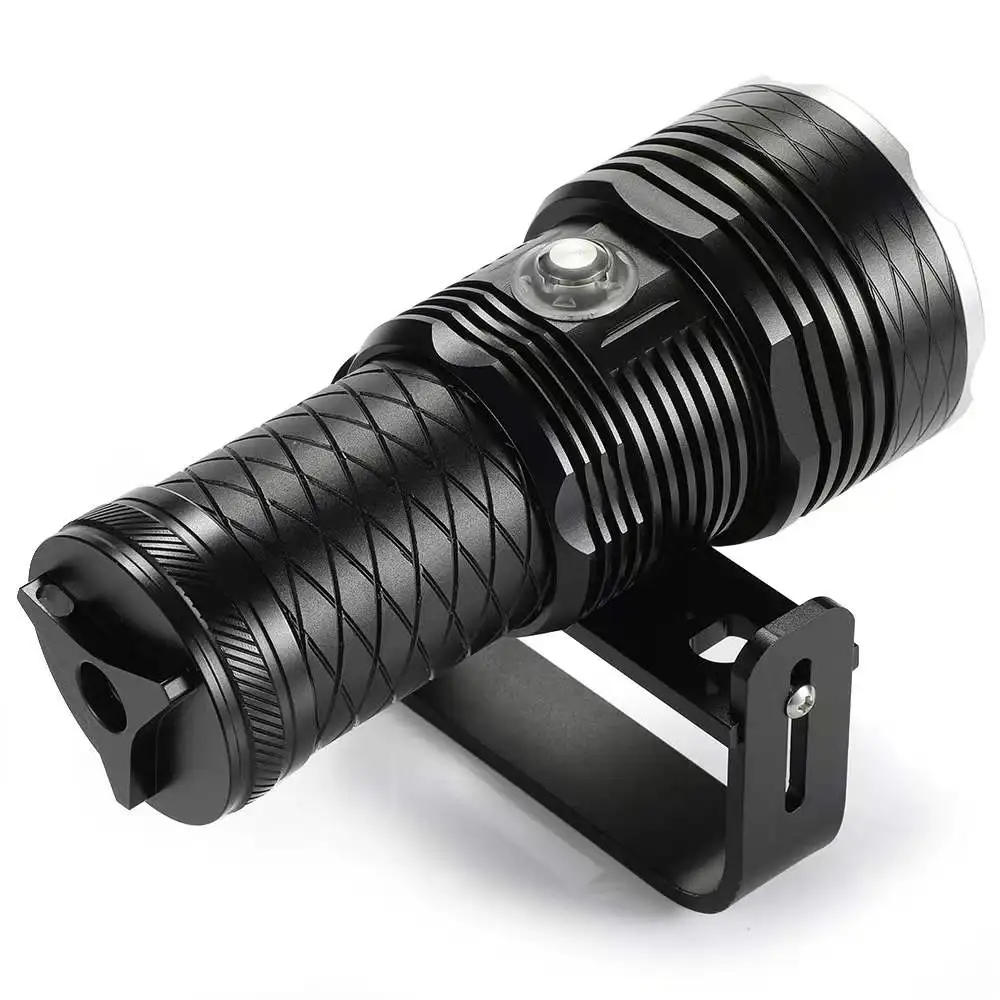 Description Picture 4 of item4xXHP70.2 LED Professional Diving Photography Flashlight  Underwater Waterproof Tactical Diving Light Camera Video Torch