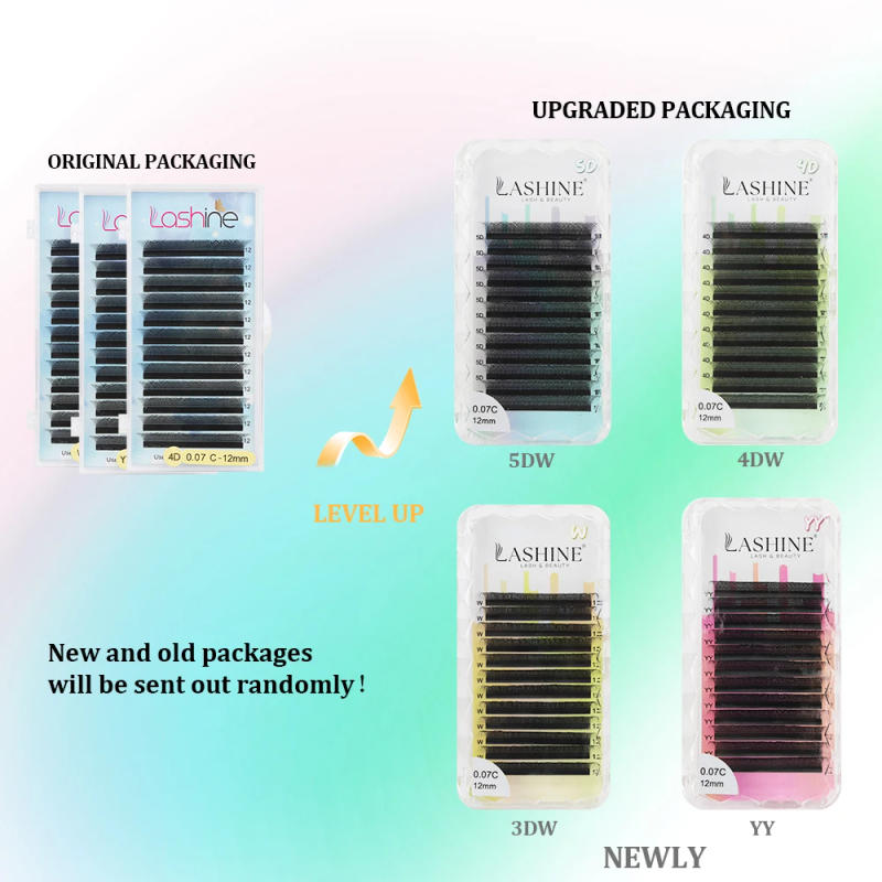 Description Picture 6 of itemLashine W Shaped Lashes 2D 3D 4D 5D Premade Volume Fans Faux Mink Eyelashes Brazilian Volume C/D Curl Natural Soft YY Lashes