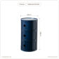 3 Layer Dark Blue