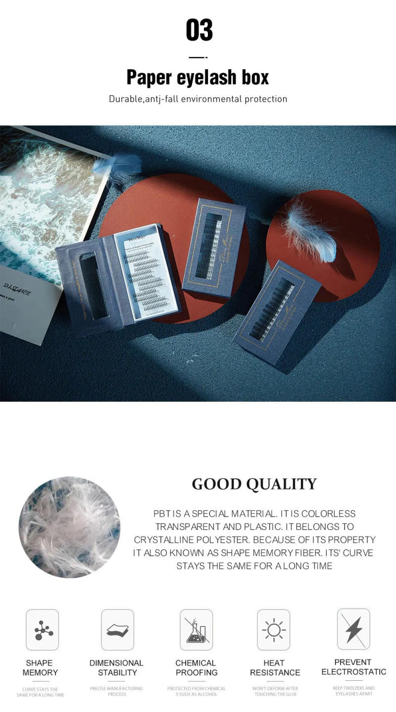 Description Picture 5 of itemDeceMars A/M-Shaped Eyelash Extension