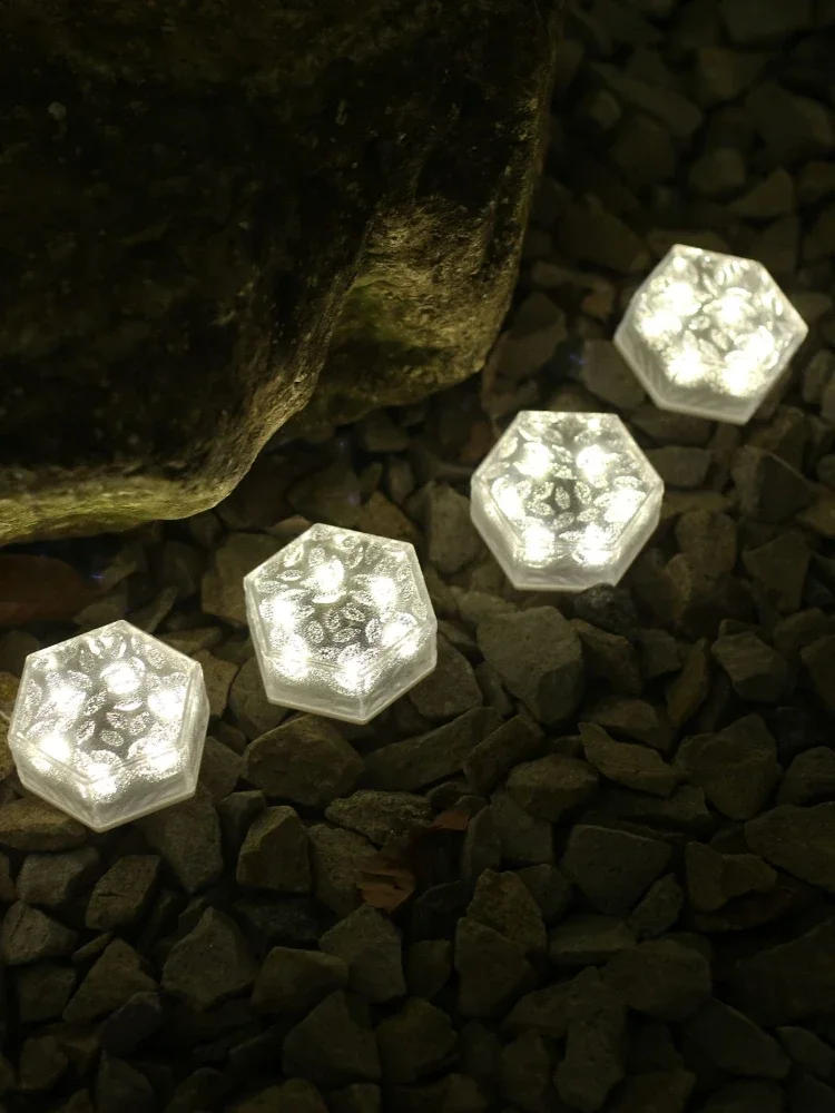 Description Picture 6 of itemSolar Buried Light Floor Tile Lamp Outdoor Garden Decoration Waterproof Underground Courtyard Landscape Lawn Light LED Lights