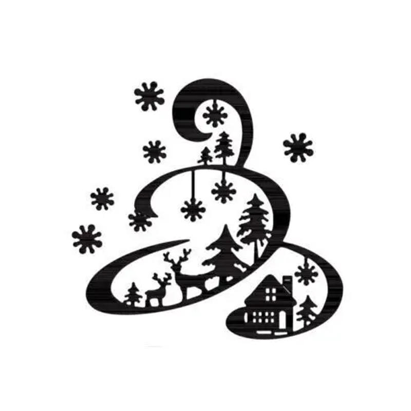 Description Picture 3 of itemSnowflake Deer Metal Cutting Dies Stencils For DIY Scrapbooking Decorative Embossing Handcraft Template