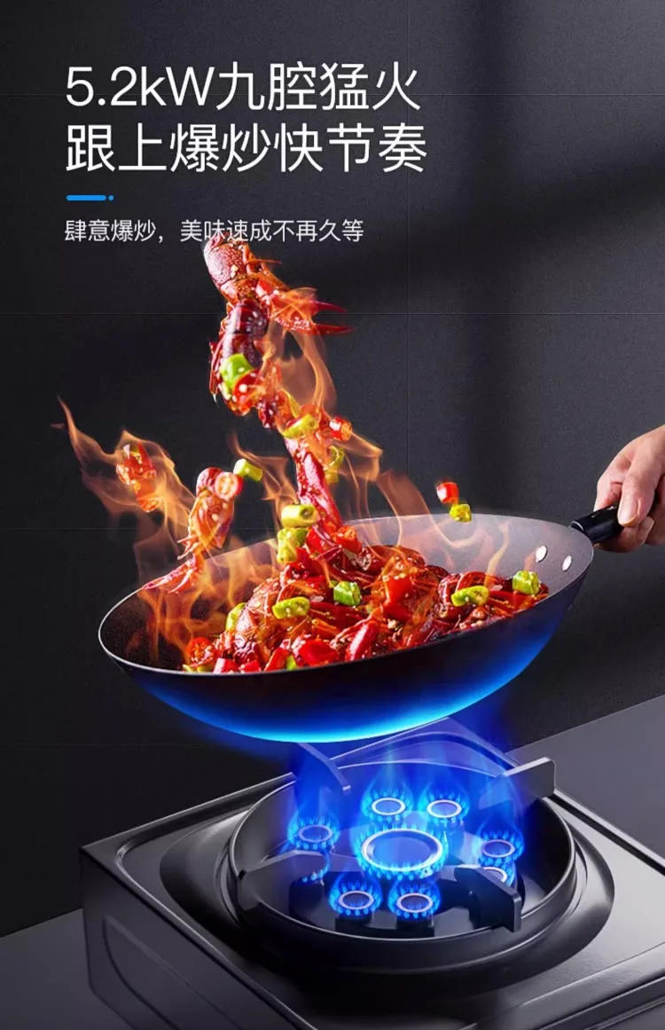 Description Picture 5 of itemChigo Single Burner Desktop Gas Stove for Home Kitchen LPG Natural Gas Fuel