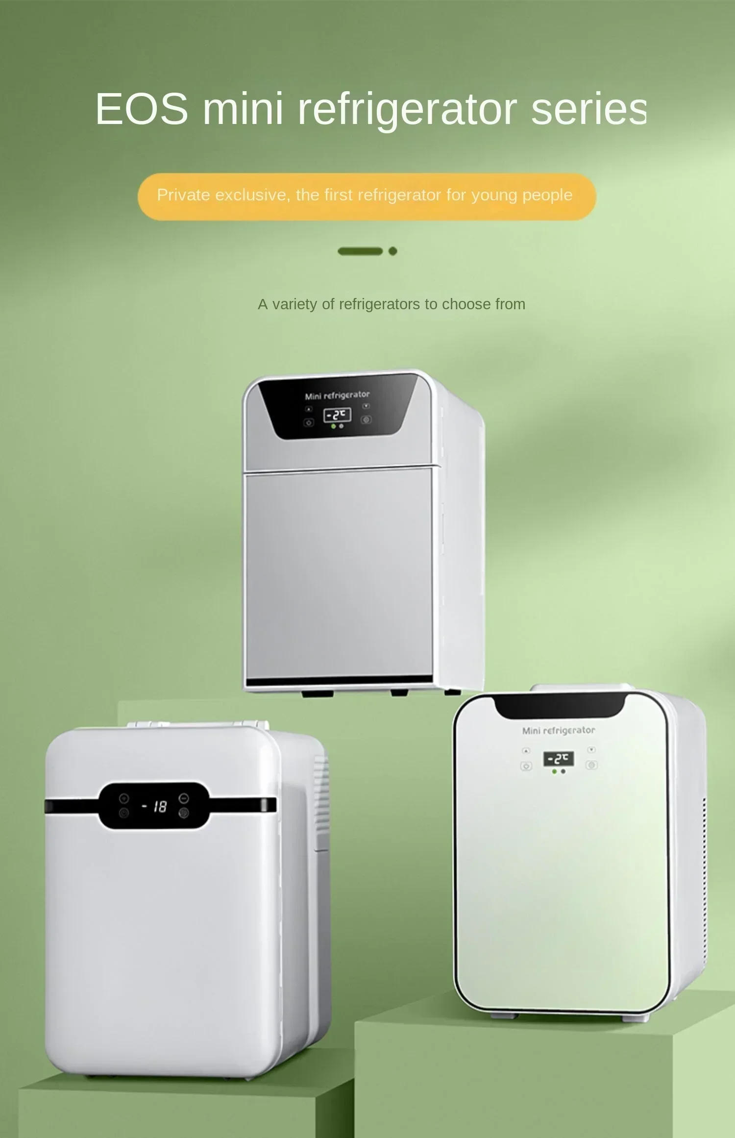 Description Picture 4 of item220V Mini Refrigerator Small Household Dormitory Car Mounted Refrigerator Mini Student Refrigeration Single Person Small  C