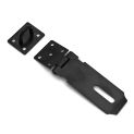 Stainless Steel Door Hasp Latch Lock Anti-Theft Safety Buckle Lock Plate