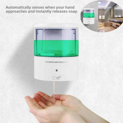 Dishwasher Detergent Dispenser Automatic Touchless Induction Hand Soap Liquid Soap Holder Soap Dispenser Equipped With 2 screws