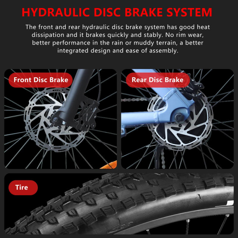 Description Picture 6 of itemHX Q5 Ebikes 2000W Adults Electric Bike 57KM/H Electric Bicycle 27.5 Inch Removable battery Electric E Bikes Mountain Ebike