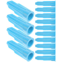 24 Pcs Door and Window Gluing Tools Caulk Tube Sealer Caps Plastic Nozzle Sealant Tip