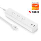 Power Strip WP32,2USB With Controlled,100-240V