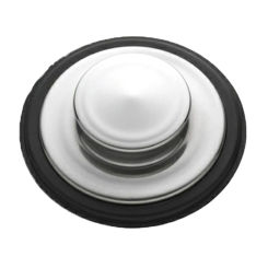 D0AB 1 PCS Stainless Steel Kitchen Sink Stopper, Large Wide for Rim 3.39" (86mm) Diameter Garbage Disposal Plug