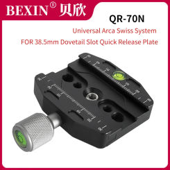 BEXIN QR Series Tripod Ball Head Adapter Aluminum alloy quick release splint clamp for Arca swiss dslr camera ball head