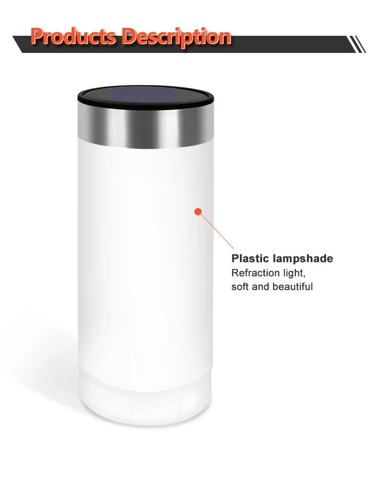 Description Picture 3 of itemSolar Outdoor Lights Garden Lantern Solar Powered Lamp Waterproof Landscape Lighting Pathway Yard Lawn Garden Decoration